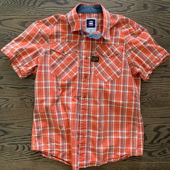 G-Star button down short sleeve - Picture 1 of 3